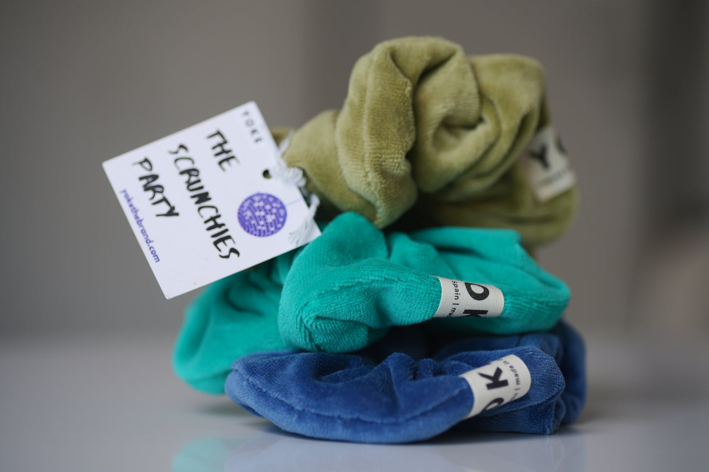 Velvet Daily Scrunchies