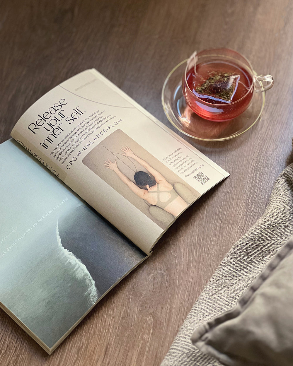 Yoga, meaning "to yoke" or "to make one". YOKE The concept brand